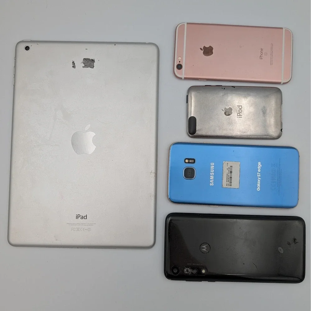 Apple iPad iPhone iPod Samsung Motorola Lot 5pc Parts Repair Account Locked